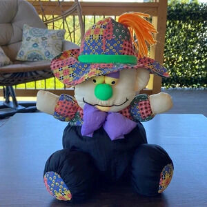 Toy Box Creations  | Vintage Halloween Scarecrow Plush Stuffy